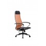Кресло МЕТТА комплект-4 (MPRU)/подл.131/осн.002 (Оранжевый) купить со скидкой