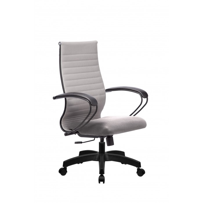 Кресло МЕТТА комплект-19 (MPRU)/подл.130/осн.001 (Светло-серый/Светло-серый) купить со скидкой