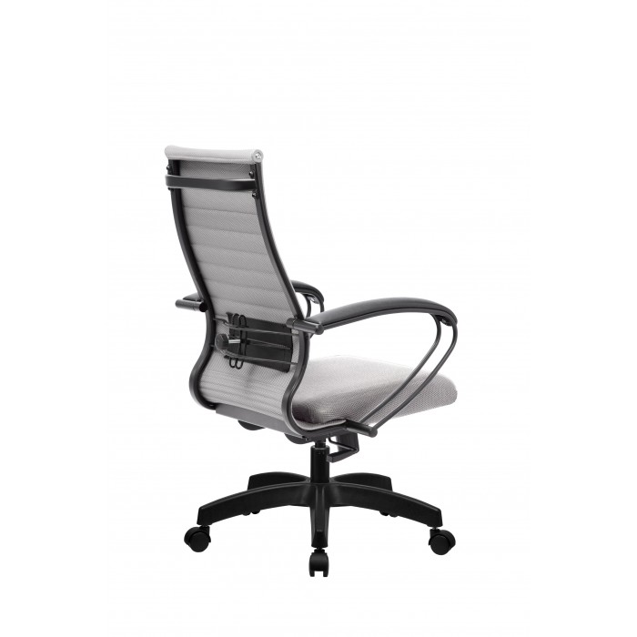Кресло МЕТТА комплект-19 (MPRU)/подл.130/осн.001 (Светло-серый/Светло-серый) купить со скидкой