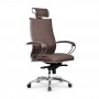 Кресло Samurai KL-2.05 MPES кожа, светло-коричневый купить со скидкой