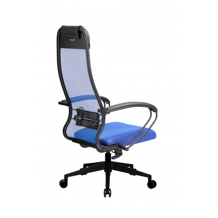 Кресло МЕТТА комплект-11 (MPRU)/подл.130/осн.002 (Синий/Синий) купить со скидкой