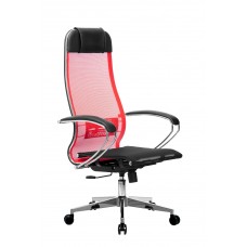 Кресло МЕТТА комплект 4 (MPRU)/подл.131/осн.004 (Красный)