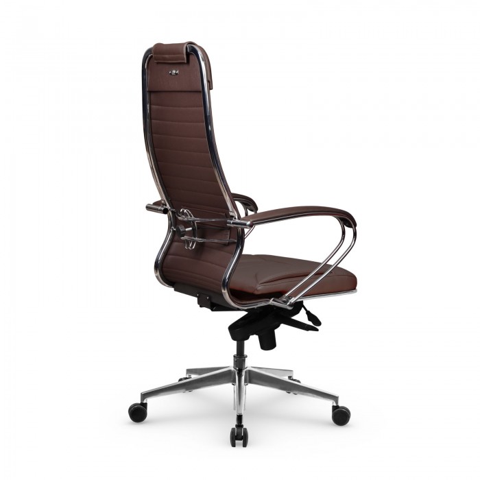 Кресло Samurai KL-1.041 MPES кожа, темно-коричневый купить со скидкой