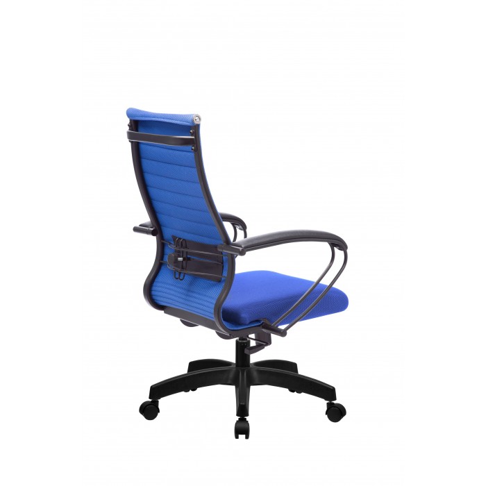 Кресло МЕТТА комплект-19 (MPRU)/подл.130/осн.001 (Синий/Синий) купить со скидкой