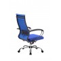 Кресло МЕТТА комплект-19 (MPRU)/подл.130/осн.003 (Синий/Синий) купить со скидкой