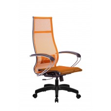 Кресло МЕТТА комплект 7 (MPRU)/подл.131/осн.001 (Оранжевый/Оранжевый)