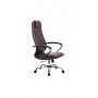 Кресло МЕТТА комплект-28 (MPES)/подл.117/осн.003 (Темно-коричневый) купить со скидкой