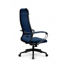 Кресло МЕТТА комплект B 1m 32P/подл.127/осн.002 (Рогожка B Синий)