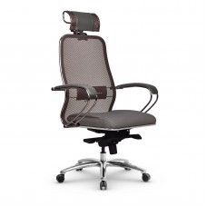 Кресло Samurai SL-2.04 MPES (Светло-коричневый/Серый/Серый)