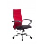 Кресло МЕТТА комплект-19 (MPRU)/подл.130/осн.003 (Красный) купить со скидкой