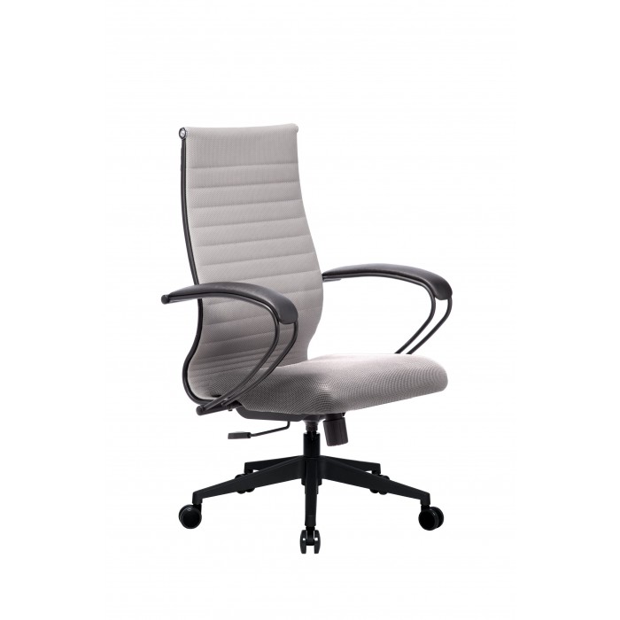 Кресло МЕТТА комплект-19 (MPRU)/подл.130/осн.002 (Светло-серый/Светло-серый) купить со скидкой