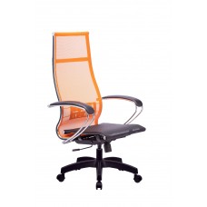 Кресло МЕТТА комплект 7 (MPRU)/подл.131/осн.001 (Оранжевый)