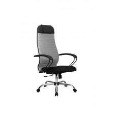 Кресло МЕТТА комплект 21 (MPRU)/подл.130/осн.003 (Светло-серый)