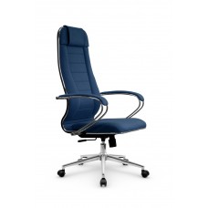 Кресло МЕТТА комплект B 1m 32PF/подл.127/осн.004 (Рогожка B Синий)