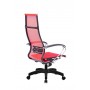 Кресло МЕТТА комплект-7 (MPRU)/подл.131/осн.001 (Красный/Красный) купить со скидкой