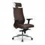 Кресло Samurai KL-3.051 MPES кожа, темно-коричневый купить со скидкой