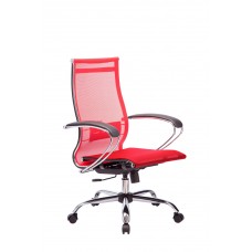Кресло МЕТТА комплект 9 (MPRU)/подл.131/осн.003 (Красный/Красный)