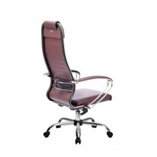 Кресло МЕТТА комплект 6.1 (MPES)/подл.116/осн.003 (Темно-коричневый)