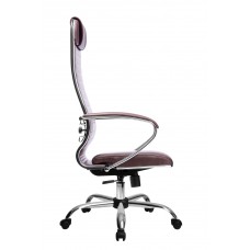 Кресло МЕТТА комплект 6.1 (MPES)/подл.116/осн.003 (Темно-коричневый)