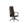 Кресло МЕТТА комплект-28 (MPES)/подл.117/осн.002 (Темно-коричневый) купить со скидкой