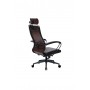 Кресло МЕТТА комплект-32 (MPES)/подл.117/осн.002 (Темно-коричневый) купить со скидкой