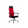 Кресло МЕТТА комплект-21 (MPRU)/подл.130/осн.003 (Красный) купить со скидкой