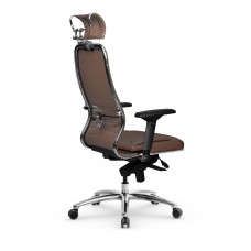 Кресло Samurai KL-3.04 MPES кожа, светло-коричневый 