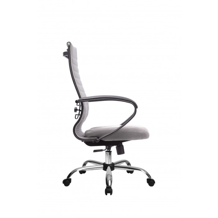 Кресло МЕТТА комплект-19 (MPRU)/подл.130/осн.003 (Светло-серый/Светло-серый) купить со скидкой