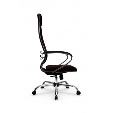 Кресло МЕТТА комплект B 1m 32PF/подл.127/осн.003 (Рогожка B Темно-коричневый)