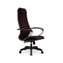 Кресло МЕТТА комплект B 1m 32PF/подл.127/осн.001 (Рогожка B Темно-коричневый) купить со скидкой