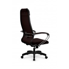 Кресло МЕТТА комплект B 1m 32PF/подл.127/осн.001 (Рогожка B Темно-коричневый)