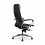 Кресло Samurai K-1.041 MPES кожа, черный купить со скидкой