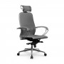 Кресло Samurai K-2.041 MPES кожа, серый купить со скидкой