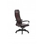 Кресло МЕТТА комплект-28 (MPES)/подл.117/осн.001 (Темно-коричневый) купить со скидкой