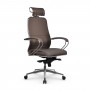 Кресло Samurai KL-2.041 MPES кожа, светло-коричневый купить со скидкой