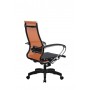 Кресло МЕТТА комплект-9 (MPRU)/подл.131/осн.001 (Оранжевый) купить со скидкой
