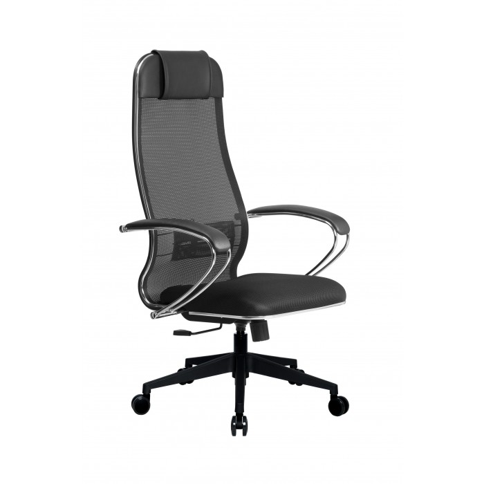 Кресло МЕТТА комплект-15 (MPRU)/подл.131/осн.002 (Черный) купить со скидкой