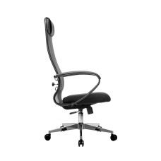 Кресло МЕТТА комплект 11 (MPRU)/подл.130/осн.004 (Темно-серый)
