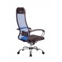 Кресло МЕТТА комплект-11 (MPRU)/подл.130/осн.003 (Синий) купить со скидкой
