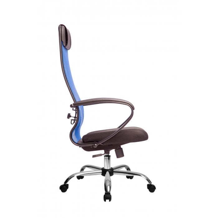Кресло МЕТТА комплект-11 (MPRU)/подл.130/осн.003 (Синий) купить со скидкой