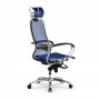 Кресло Samurai S-2.04 MPES (Синий/Черный/Синий) купить со скидкой