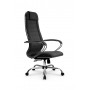 Кресло МЕТТА комплект B 1m 32P/подл.127/осн.003 (Рогожка B Темно-серый) купить со скидкой