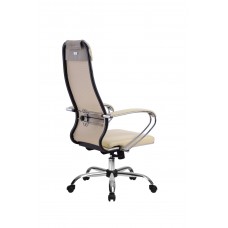 Кресло МЕТТА комплект 5.1 (MPES)/подл.116/осн.003 (Светло-бежевый)