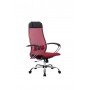 Кресло МЕТТА комплект-12 (MPRU)/подл.131/осн.003 (Красный) купить со скидкой