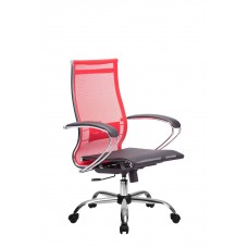 Кресло МЕТТА комплект 9 (MPRU)/подл.131/осн.003 (Красный)