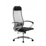 Кресло МЕТТА комплект-4 (MPRU)/подл.131/осн.004 (Серый) купить со скидкой