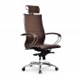 Кресло Samurai K-2.05 MPES кожа, темно-коричневый купить со скидкой