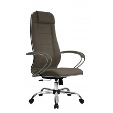 Кресло МЕТТА комплект B 1m 32PF/подл.127/осн.003 (Рогожка B Коричневый)