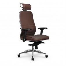Кресло Samurai KL-3.041 MPES кожа, светло-коричневый 