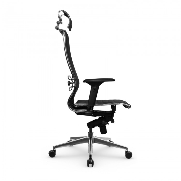 Кресло Samurai K-3.041 MPES кожа, черный купить со скидкой